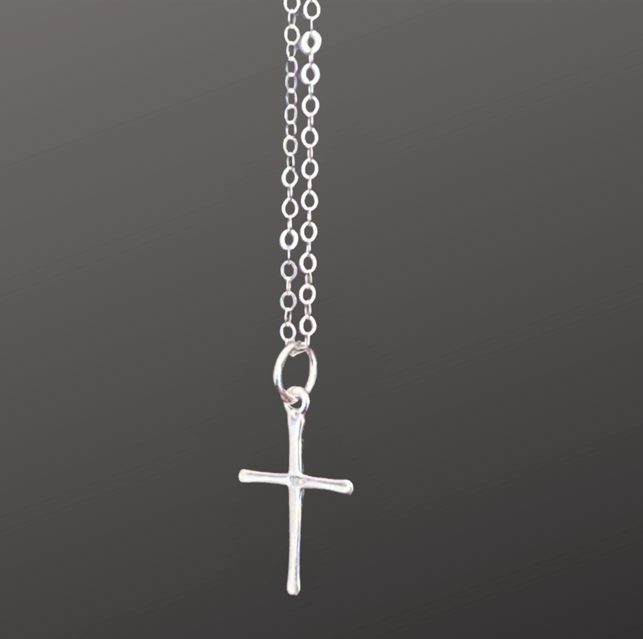 Sterling Silver Cross Necklace