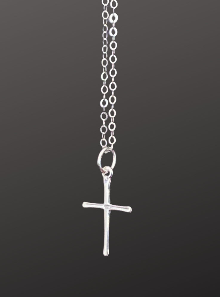 Sterling Silver Cross Necklace