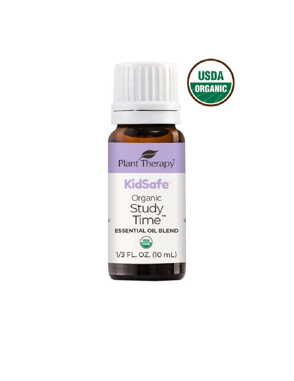 Organic Study Time TM Essential Oil Blend