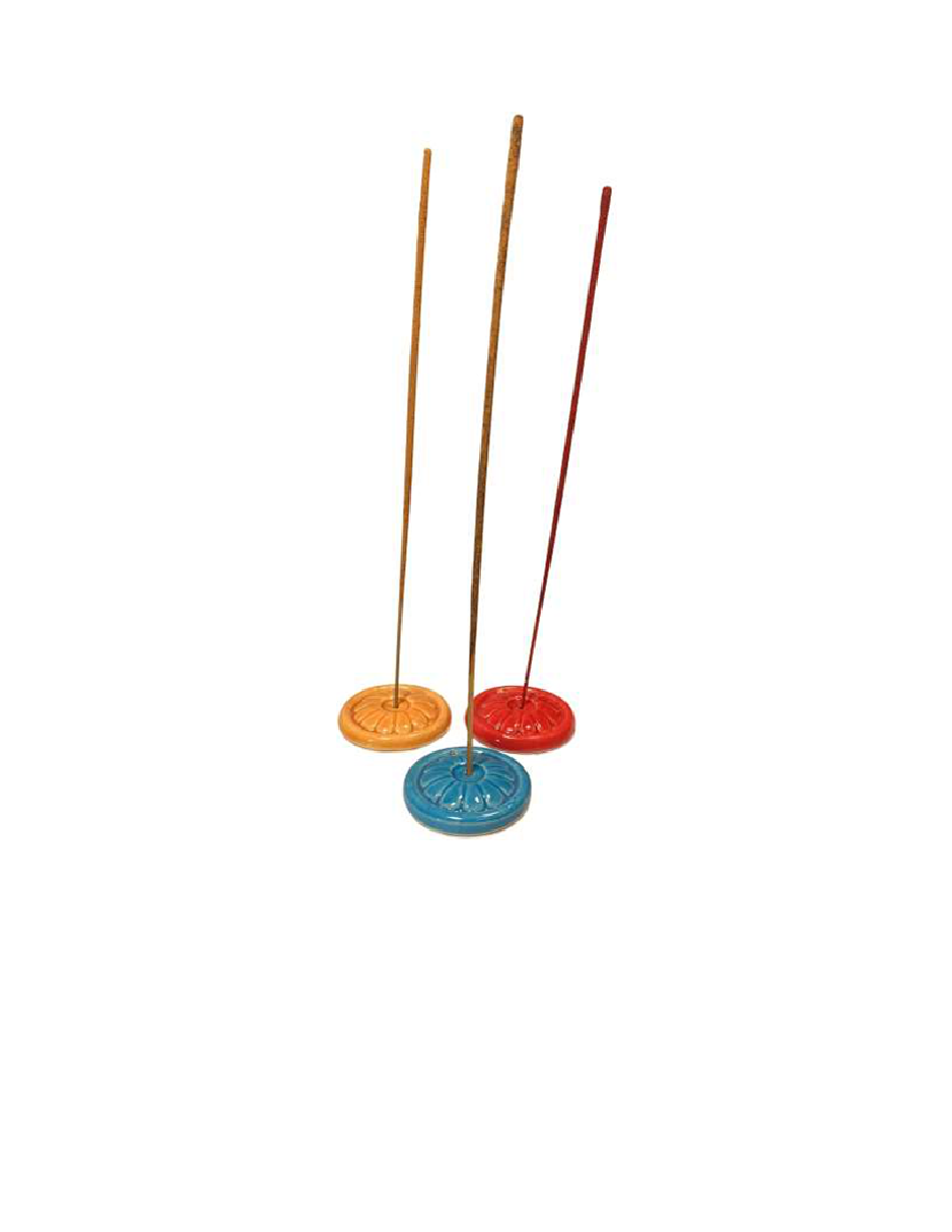 Aromatic Incense Sticks With Ceramic Holder