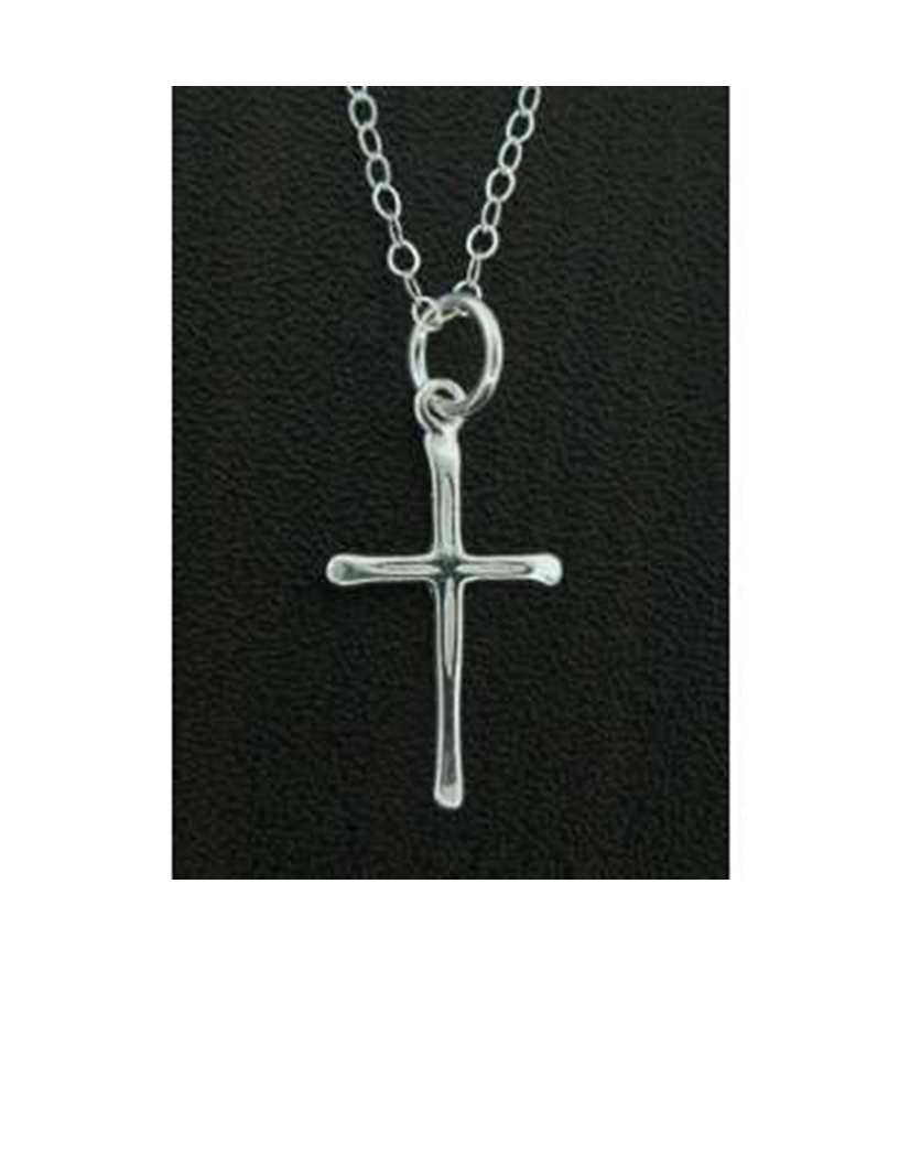 Sterling Silver Cross Necklace