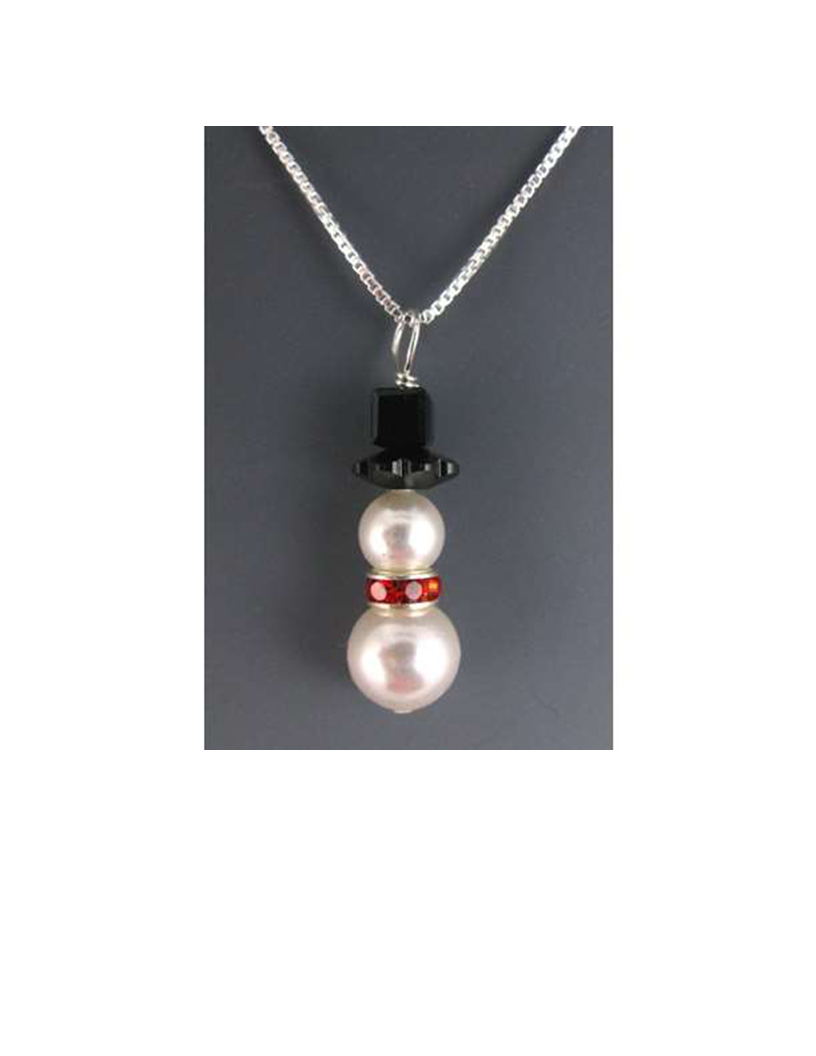 Frosty The Snowman Necklace