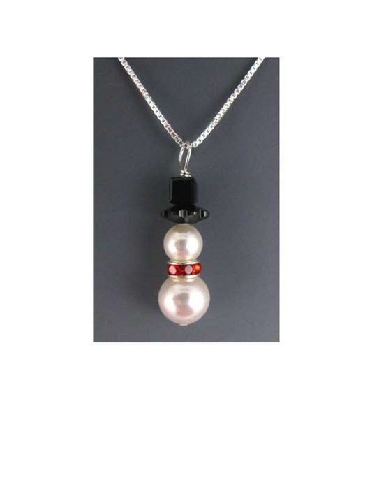 Frosty The Snowman Necklace