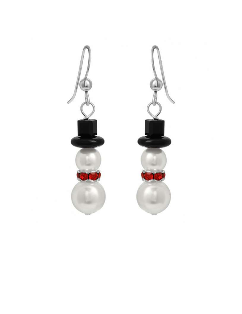 Frosty The Snowman Earrings